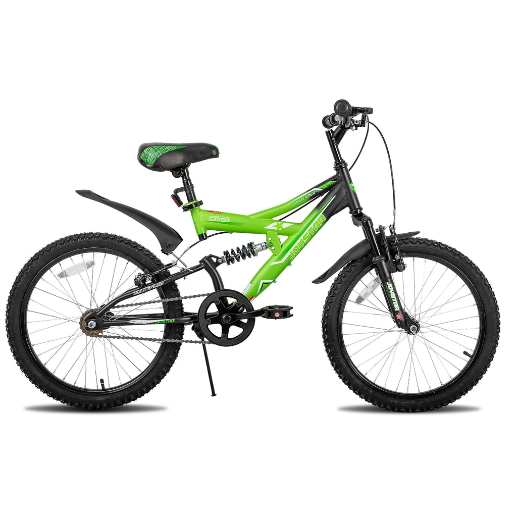 JOYSTAR 20 Inch Kids' Bike for Kids Ages 5-13 Years Old,
 Dual-Suspension Kids Mountain Bike