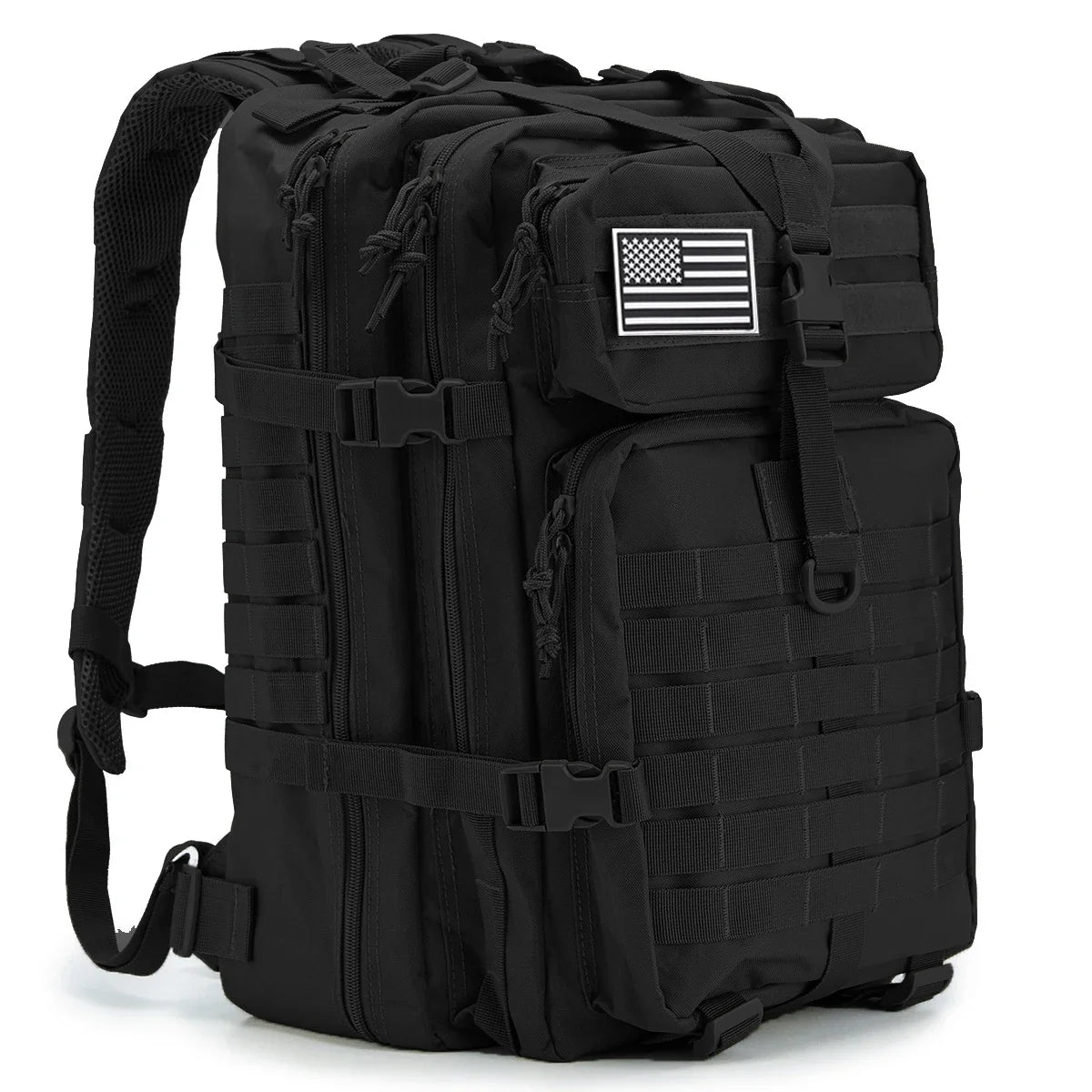 45L Man Tactical Backpacks Traveling  Outdoor 3P School Pack EDC Molle Pack