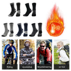 Wool Hiking Socks 
Thick- Warm for Men Women 
Skiing Snowboarding Hiking Outdoor