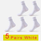 5 Pairs Professional sports socks 
Quick-drying ,
Fit sweat-absorbing training ,running and Ride