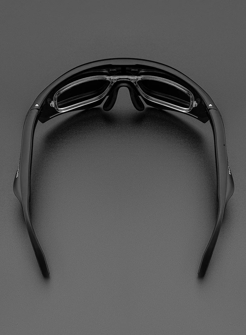 ROCKBROS Cycling Glasses Wireless Bluetooth 5.2 Polarized Sunglasses Headset Telephone Driving MP3 Riding Eyewear UV400 Goggles
