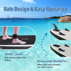 CADALENE Inflatable Stand Up Paddle Board with SUP Accessories, Anti-Slip EVA Deck 10' Inflatable Paddle Boards for Adults