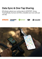 iGPSPORT Bicycle GPS Computer BiNavi Touchscreen
Map Navigation 35 Hours Battery Life  Waterproof Route Planning