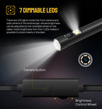 Ulefone  Waterproof 3 in 1 Endoscope /
For ARMOR 9/ARMOR 9E/Power Armor 13/Power Armor 18T