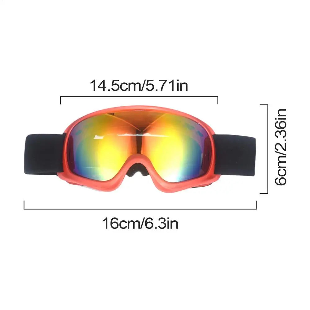 Kids Ski Goggles With UV Protection Anti-Fog Soft Snow Goggles Winter Snowboard Children Skiing Glasses For New Year