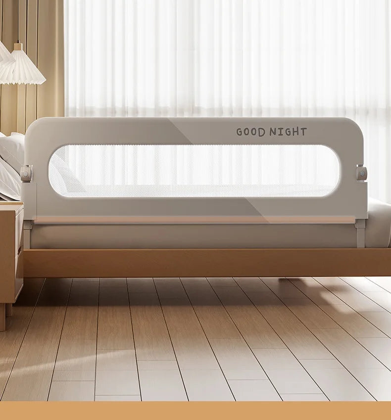 Baby Bed Guardrail Safety Barrier
Sleeping.   Prevent Falling for Babies Crib Toddler Side Protective