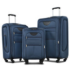 Softside Luggage,  Expandable,  3 Piece Set, Suitcase ..  
Upright Spinner Softshell Lightweight for Travel