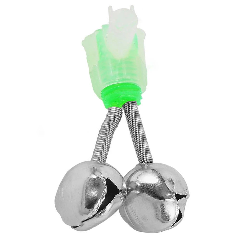 20-1PCS Fish Bite Alarm ,
Twin Spiral Bells,
 Fishing Indicator Bait Alarm. Outdoor Night Fishing Alarm Bell