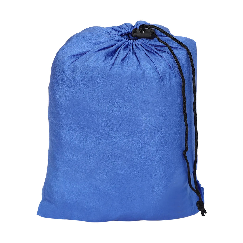 Blue Camping Hammock w/h Rain Fly Tarp Mosquito Net Tent Hammock for Backpacking and Travel