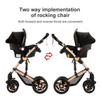 Stroller,Baby stroller,baby accessories,baby cars,Stroller 3 in 1,Convertible Bassinet Push,Light stroller,2 in 1 Baby Stroller,