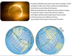 USA Warehouse Paper Solar Eclipse Glasses Safe Observation Sunglasses Eye Protection UV Protection