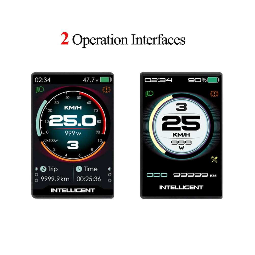 Bafang LCD Color Display Instrument 36V 48V 52V P860C 860C P850C 600C C965 DPC18 BF-UART Protocol Bluetooth 750W Motor E-bike