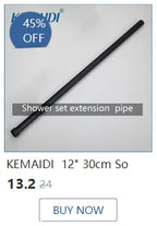 KEMAIDI Multifunctional Shower Panel Tower with Rainfall Waterfall Bathroom Shower Column Bath Shower Systerm W/ Massage Jets