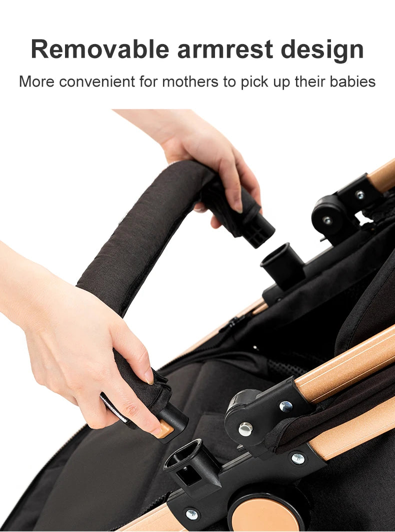 Stroller,Baby stroller,baby accessories,baby cars,Stroller 3 in 1,Convertible Bassinet Push,Light stroller,2 in 1 Baby Stroller,