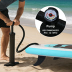 Portable Inflatable Stand Up Paddle Board 10'6"×32"×6",
 Premium PVC, Full Kit for Adults/Youth