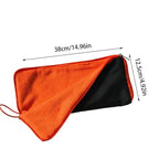Folding Umbrella Bag Wet Umbrella Bags with Zipper Chenille Quick-Drying Umbrella Bag Durable Hand Towels for Cars Home