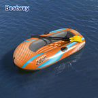 Bestway 61142 1-3 Person Heavy Duty Inflatable Kayak -
 Long Lasting PVC Rafting Adventure Boat for Thrilling Water