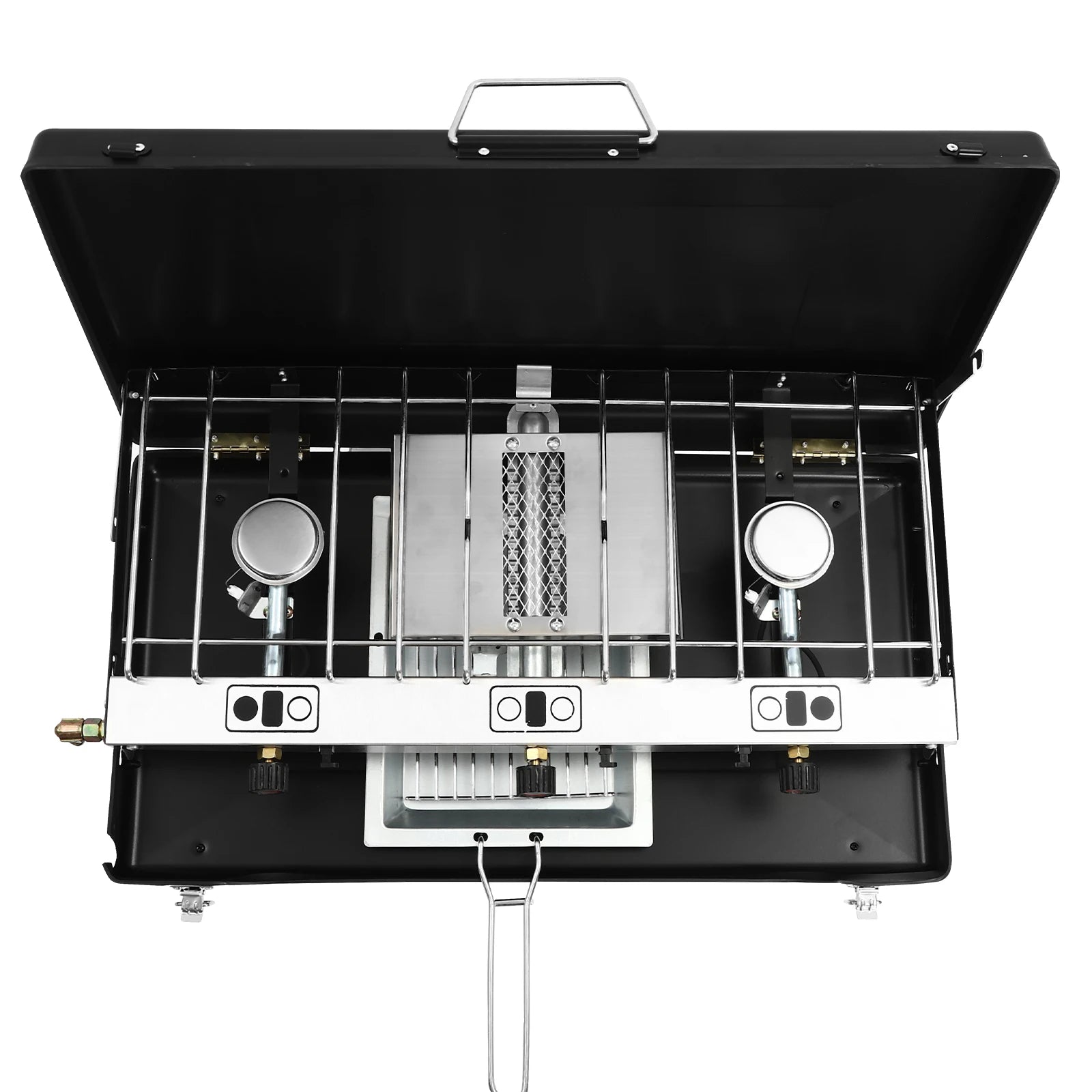 Portable Camping Stove 3-Burner   Propane