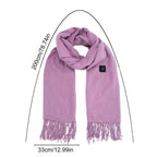USB Charging Electric Heated Scarf Adjustable Temperature Electric Winter Warmer Unisex Creative Neck Warmer