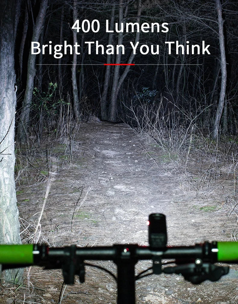 ROCKBROS Bicycle Light 
Rainproof Type-C Charging
 LED 2000mAh MTB  Front Lamp Headlight Ultralight,  Flashlight Bike Light