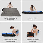 Adult Backpacking Sleeping Bags Waterproof 
Electric Heating with USB Rechargeable Temperature Control for Outdoor Adventure