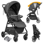 2 in 1 Baby Stroller
 Foldable,  Lightweight,   Travel System.
 Breathable fabric , daily use Newborn Pram  with sunshade canopy