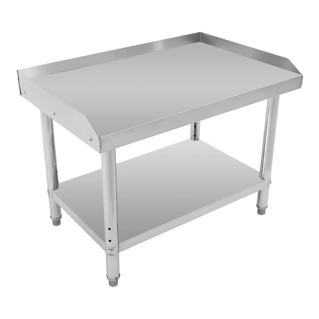 36*24*35 cm Commercial Work Table Work with Backsplash Prep for Kitchen Restaurant ,Garage ,Laundry