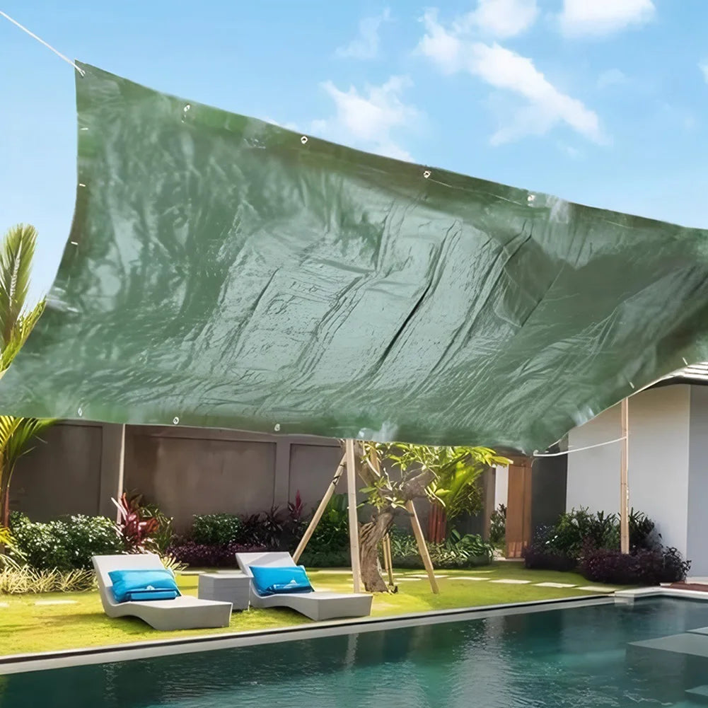 Multi Purpose Tarp Cover Waterproof Tarpaulin Sunscreen Multipurpose Protective Cover 6x10/10x13/13x16 Feet Heavy Duty Tarp