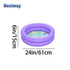 Bestway 51061 Backyard Swimming Pool, 
Portable Bathtub, Fun-Filled Play  Inflatable