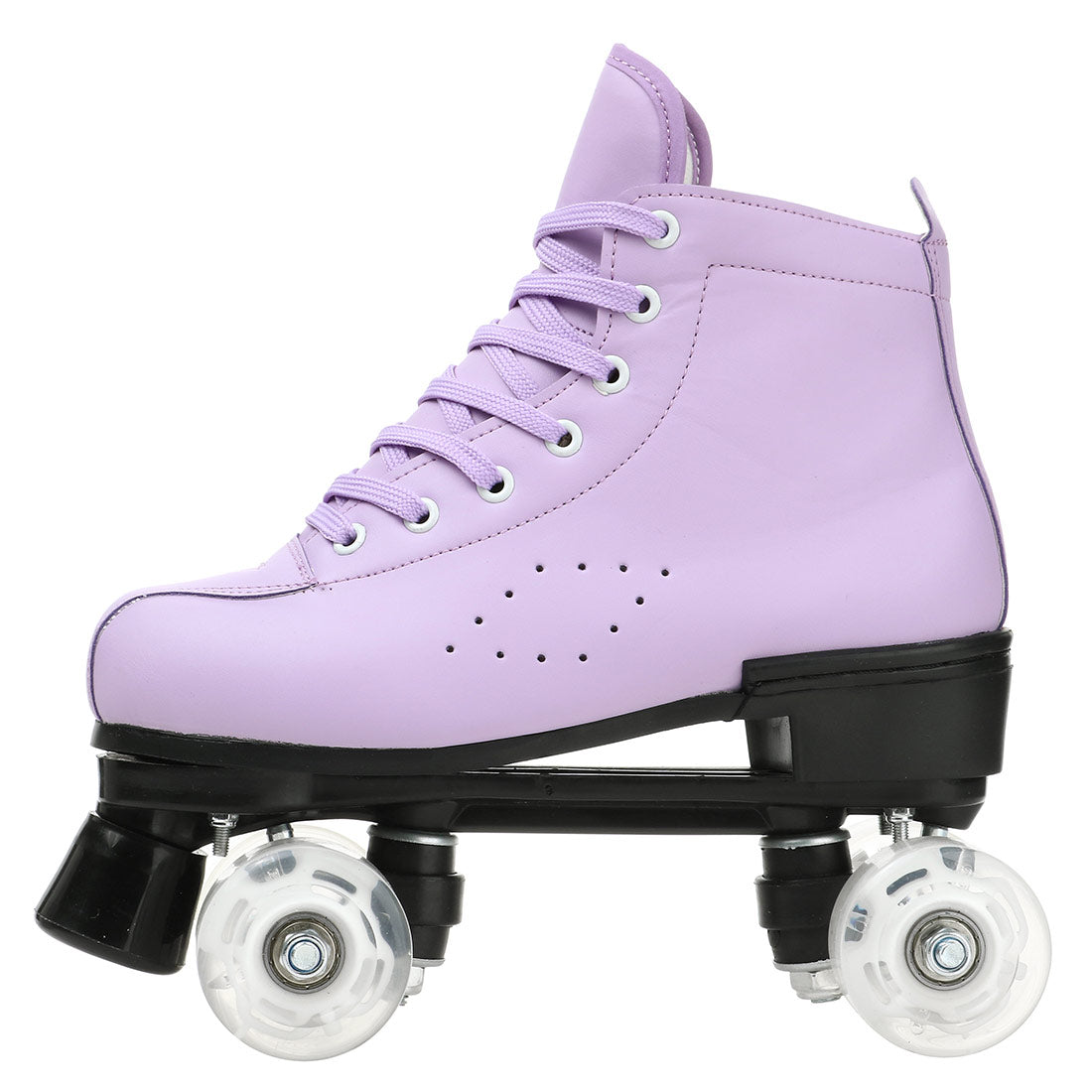 2025 Double-Row Roller Skate Shoes  
4 Wheels Skates For Women Men Outdoor Sport Skating Training Quad Sneakers Size 34 35 36-45