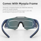 ROCKBROS Bicycle Glasses Polarized Photochromic Ultra-light Sunglasses Portable Comfortable Road Bike Eyewear Cycling Equipment