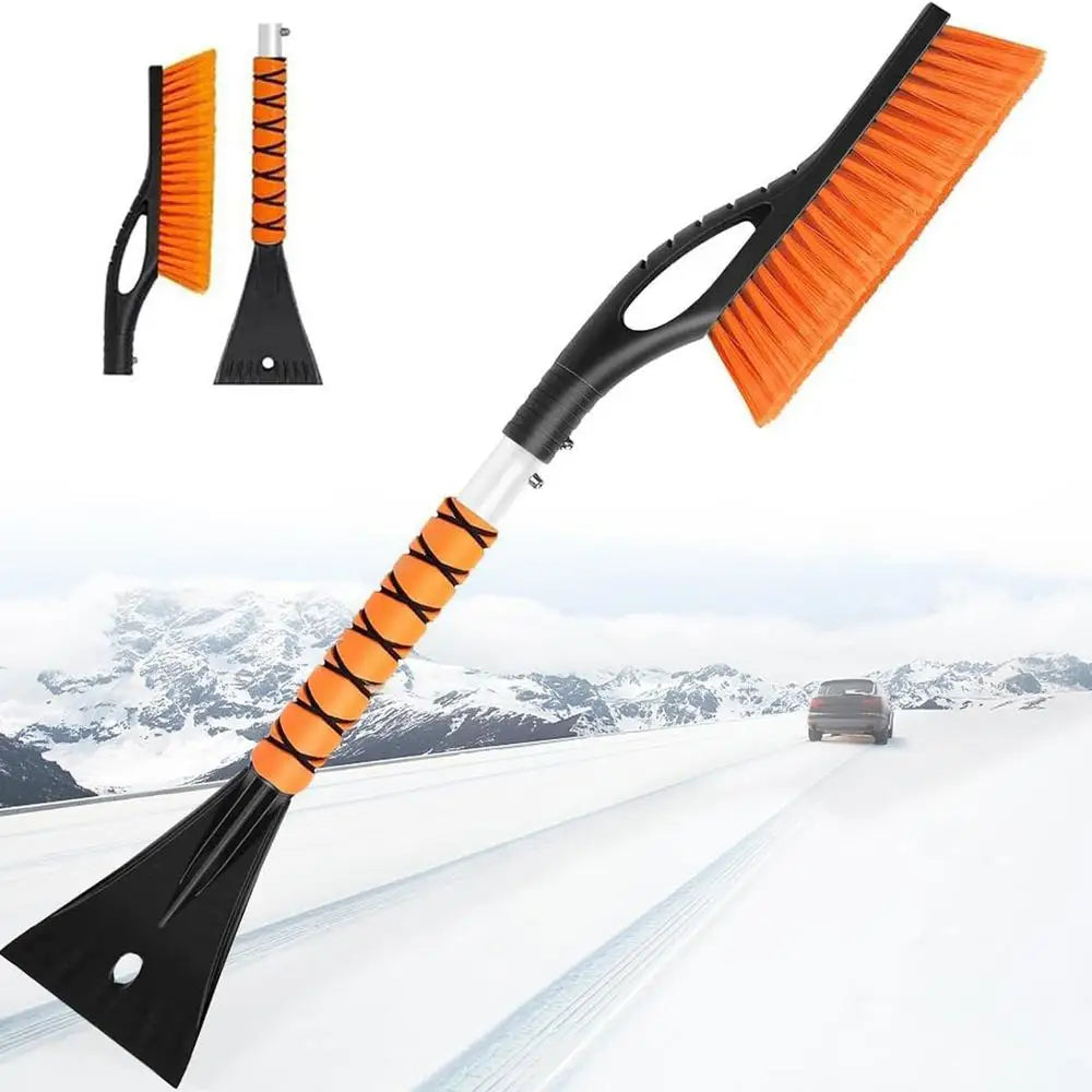 Ice Scrapers For Car Windshield Aluminum 
Detachable Snow Brush Heavy Duty Snow Scraper Ergonomic Car Accessories