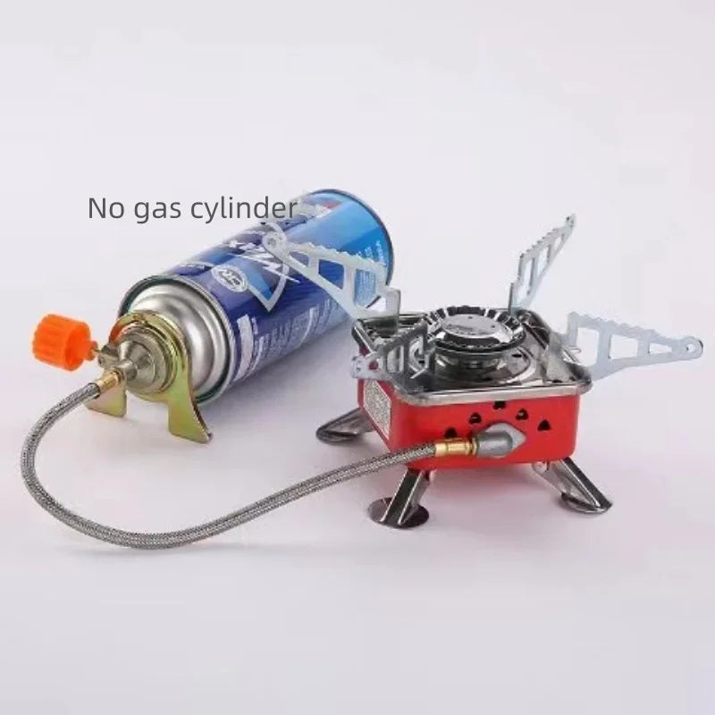 Portable Burner  for Camping.
 Foldable Windproof Outdoor Gas  Stove 
for Backpacking, Camping ,Hiking, Picnic , BBQ Grill
