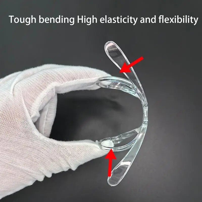 Prescription Ski Goggles Rx Insert Ski Goggles Insert Adapter Professional Transparent Flexible Bendable Goggles Accessories