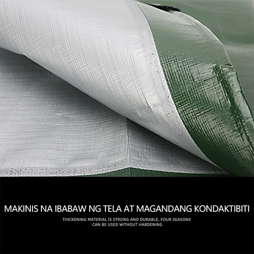 Multi Purpose Tarp Cover Waterproof Tarpaulin Sunscreen Multipurpose Protective Cover 6x10/10x13/13x16 Feet Heavy Duty Tarp