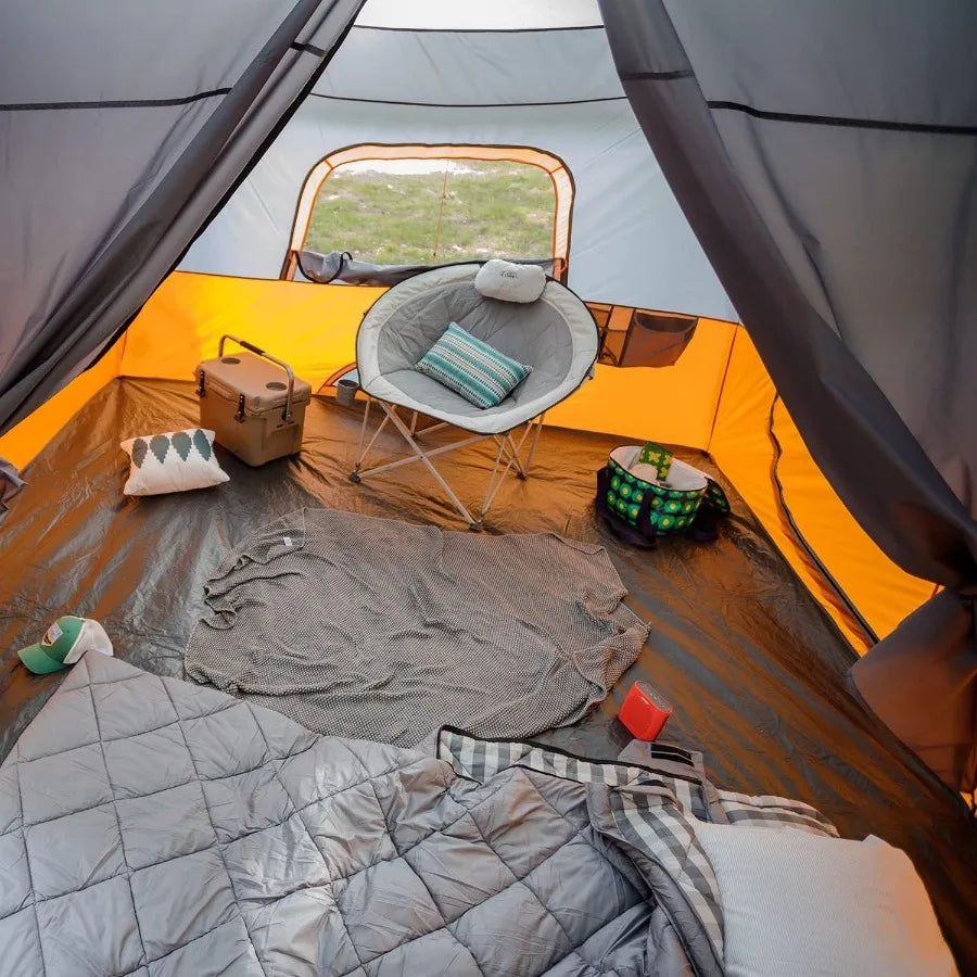 Family Camping  for 10 /11 /12 Person
Large Multi Room Cabin Tents