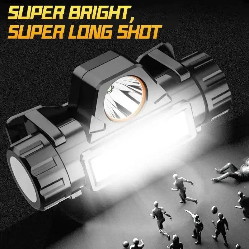 5PCS Rechargeable  LED , USB , Headlamp . 
Strong! 
Magnetic,    Powerful  Super Bright, Waterproof,  for Outdoor Fishing