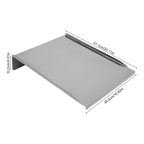 Stainless Steel Grill Drip Pan Tray with 6 Liners - Fits Most BBQs, Easy Clean, Prevents Flare-Ups (20x16x4in)
