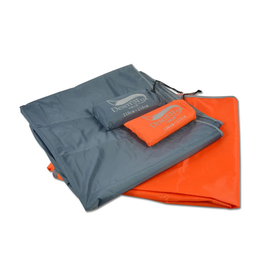Picnic Mat Waterproof Ultralight Pocket Tent Footprints Beach Tarp Foldable Picnic Blanket Beach Mat for Travel Climbing
