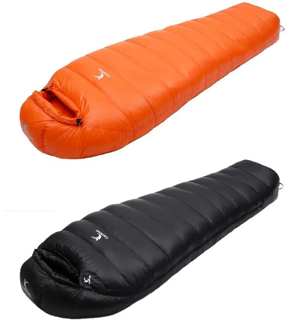 Outdoor Camping White Duck Down Sleeping Bag
Ultralight Winter Autumn Adult Sleeping Bag Suitable for Travel Hiking Camping