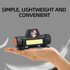 5PCS Rechargeable  LED , USB , Headlamp . 
Strong! 
Magnetic,    Powerful  Super Bright, Waterproof,  for Outdoor Fishing