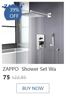 ZAPPO Shower Panel Tower System with LED Rainfall Waterfall Head
Full Body Jets ,Handheld Shower Column w/Tub Spout