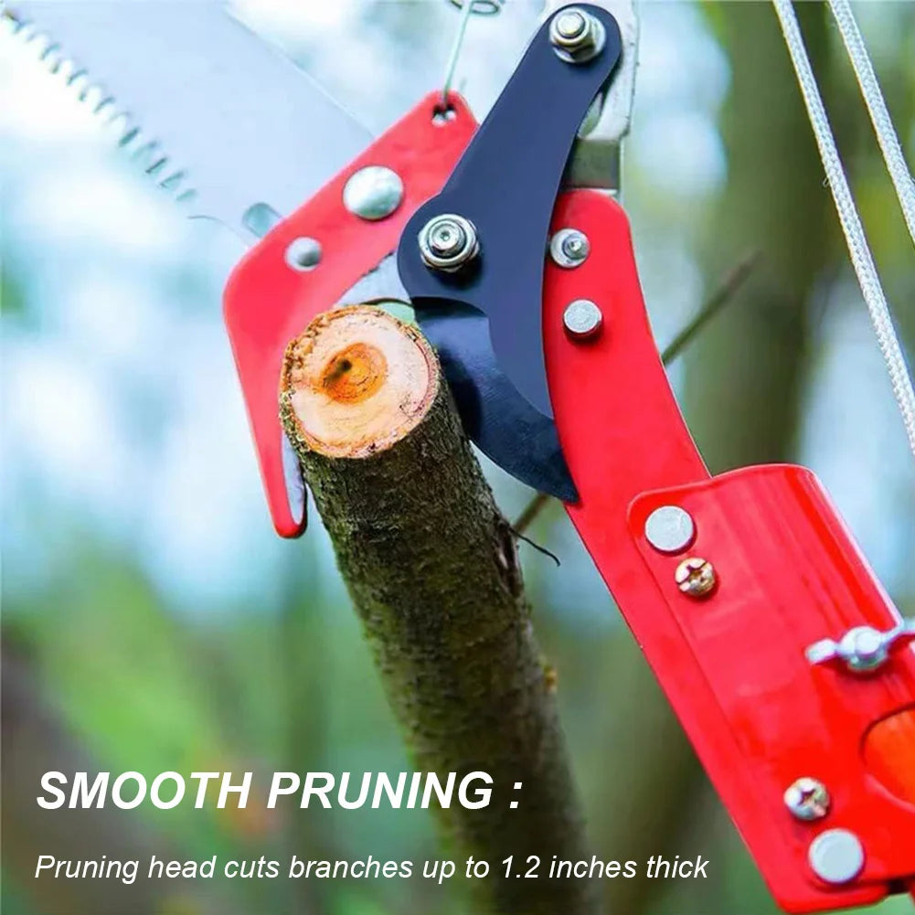 High Altitude Three Pulley Pruning Scissors 
Harvester Clipper--- Branches Cutter--- Garden Shears Saw for Plant Twig Vine
