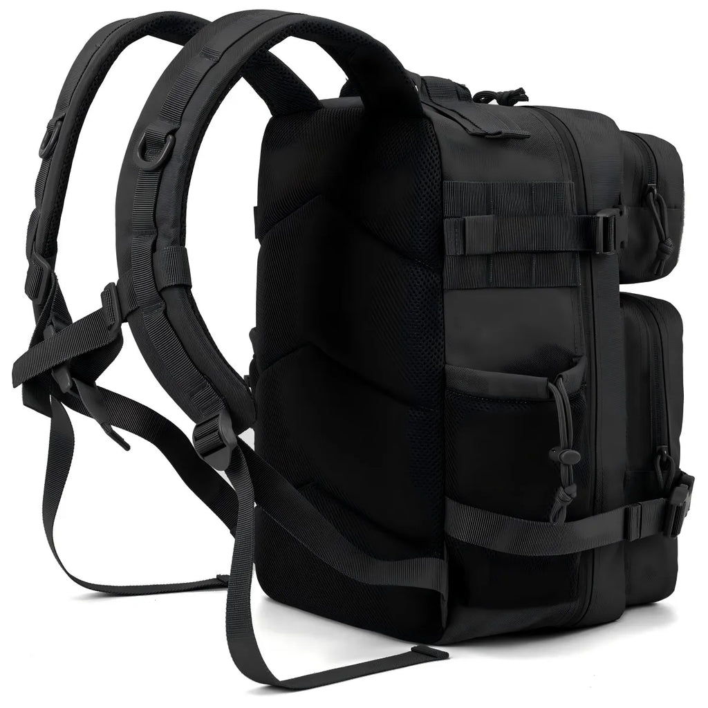 25L Tactical Backpack Outdoor Bag Fitness Backpack MOLLE Backpack Women's/Men's Hiking Survival Backpack Men's Dual Cup Holder