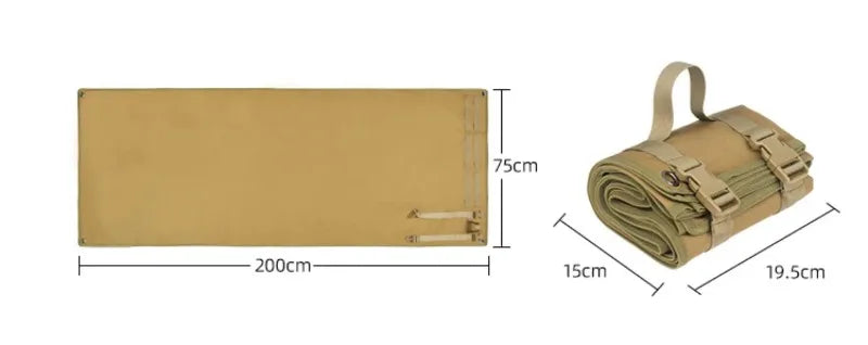 Waterproof Non-Slip Double-Sided Outdoor Camping Mat 
Multifunction Shooting Training Pad for Sports Fitness Exercise