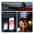 iGPSPORT SR  mini Tail Light with Brake Alert IPX7 
Waterproof Daytime Running Lamp for Road Cycling Bike Safety