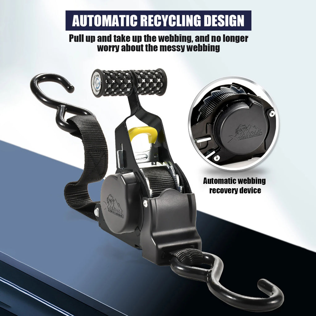Tie-down Binding Strap , Cargo Tensioner ,
Motorcycle Straps Tightened For Large Cargo Transportation