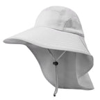 Summer 12CM Large Brim Sun Hat . 
Men Women Breathable Fishing Cap
Sun UV Protection Mesh Fisherman Hiking, Beach