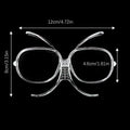 Prescription Ski Goggles Rx Insert Ski Goggles Insert Adapter Professional Transparent Flexible Bendable Goggles Accessories
