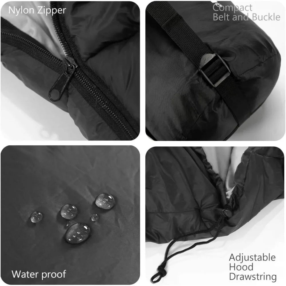 Portable Multi-USB Heating Pads for Sleeping Bags, 
Powered by Battery Bank or USB Supply, 5-Piece Set, Ideal for Cold Weather